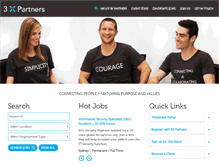 Tablet Screenshot of 3xpartners.com